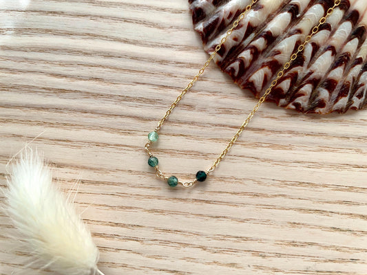 blue tourmaline necklace