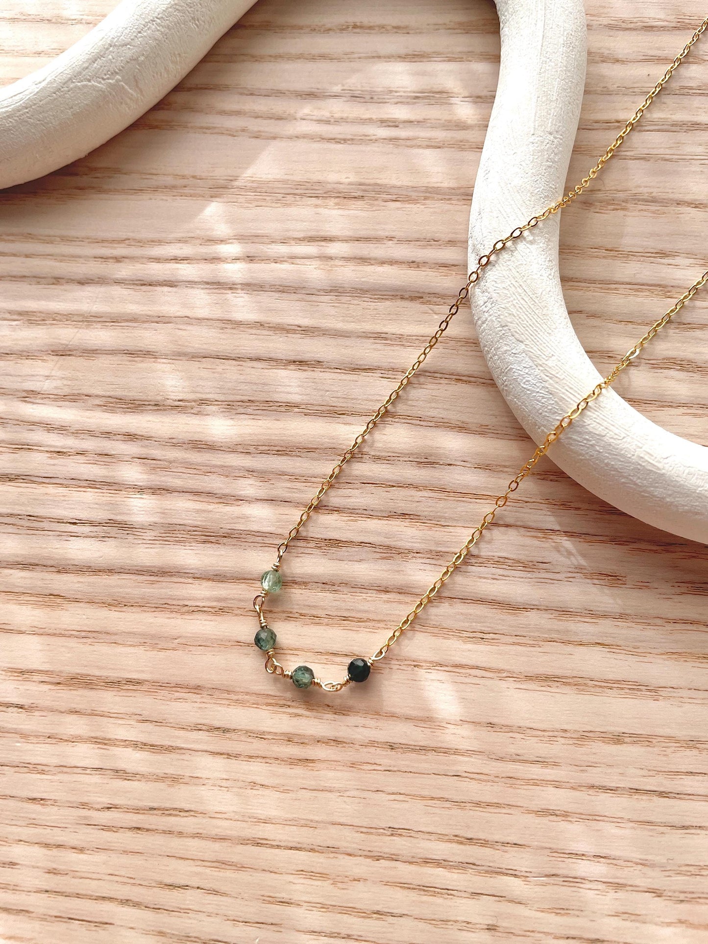 blue tourmaline necklace